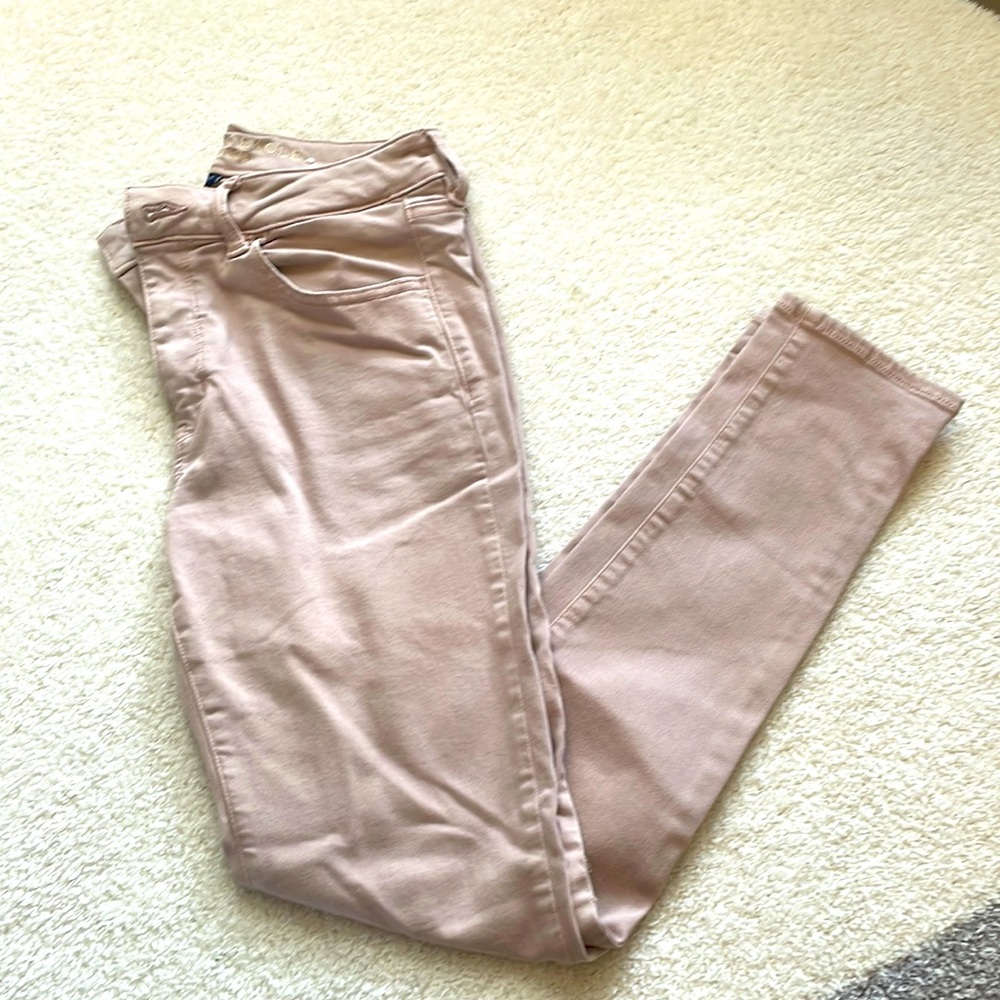 Mauve American Eagle Skinny Leggings